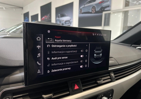 Audi A4 cena 129900 przebieg: 40085, rok produkcji 2020 z Bydgoszcz małe 379